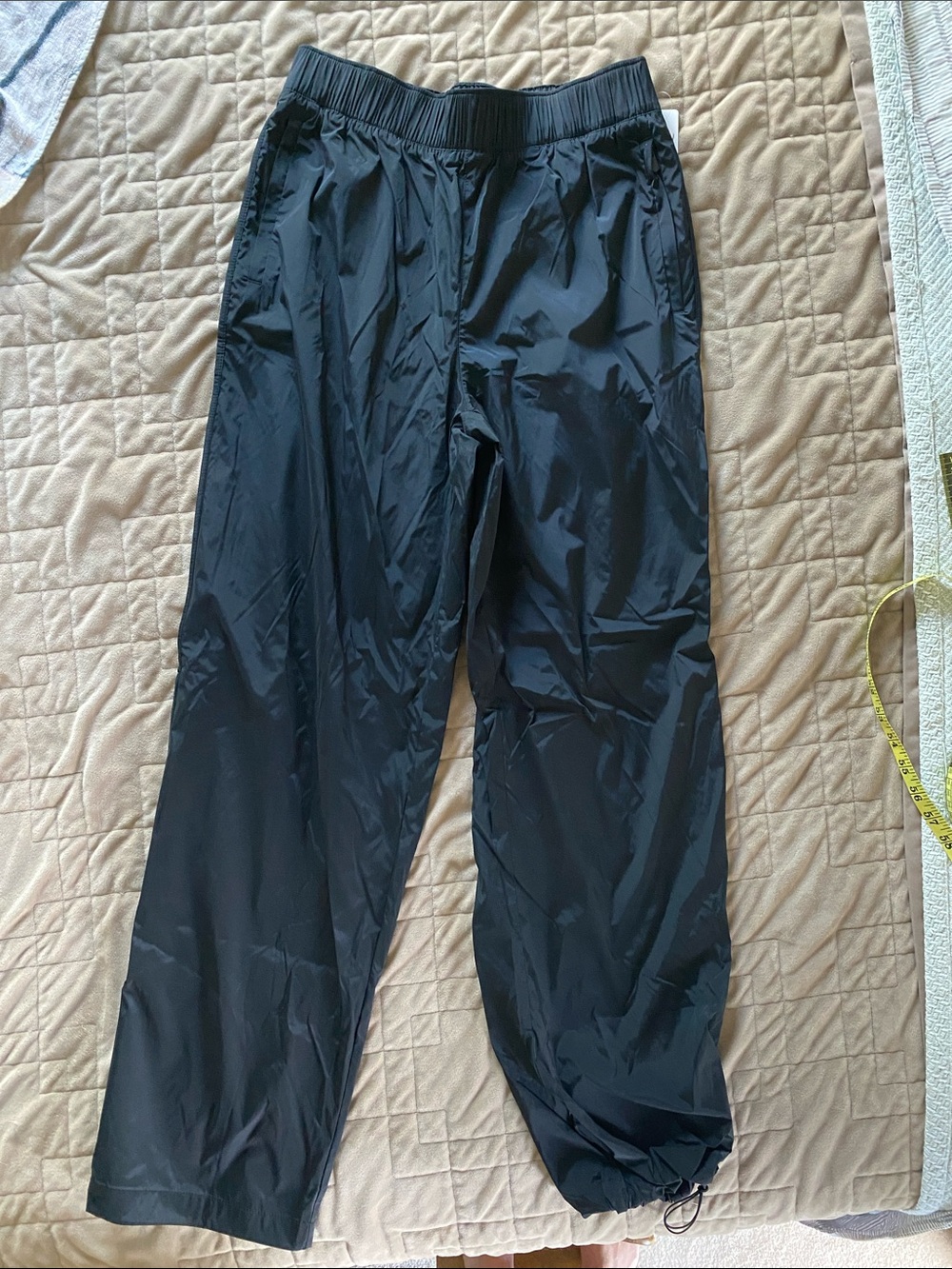 Athleta Rise Black Track Pants